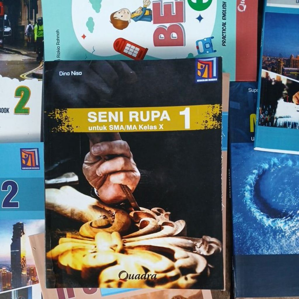 Jual Buku Seni Rupa SMA/MA Kelas 10 Quadra Kurikulum Merdeka | Shopee ...