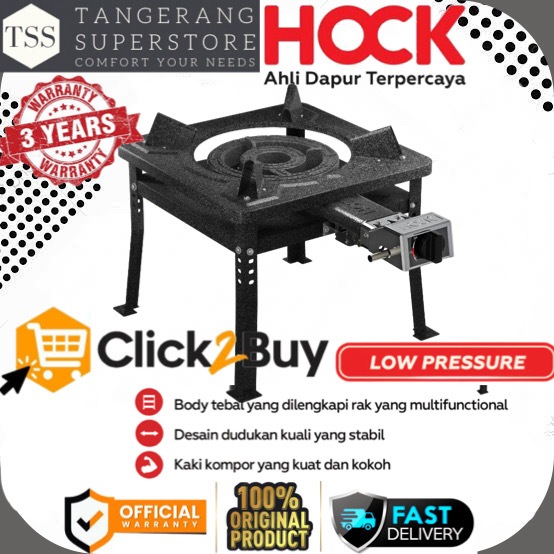 Jual KOMPOR HOCK HC-101PL HC101PL HC 101PL RACK SERIES KOMPOR GAS HOCK ...