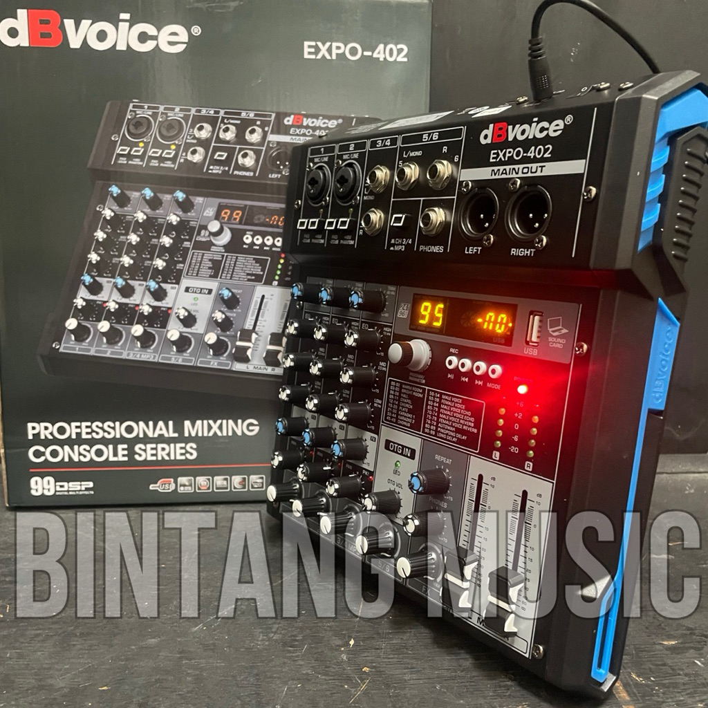 Jual mixer db voice expo 402 original 6 channel bluetooth 99 dsp ...