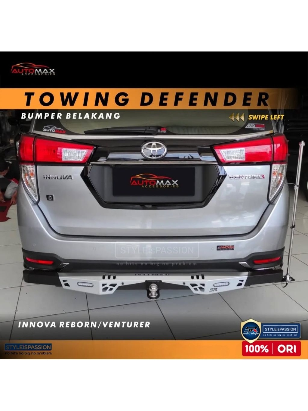 Jual Towing Hitch Bumper All New Innova Venturer model Defender ...