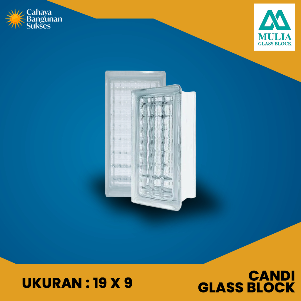 Jual (BARU) GLASSBLOCK MULIA UKURAN P19XL9 | Shopee Indonesia