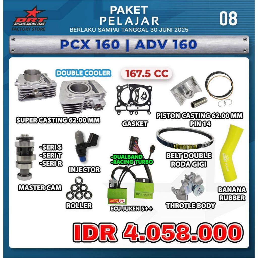 Jual PAKET PELAJAR PCX 160 - ADV 160 ( BLOCK , PISTON , ECU / JUKEN ...