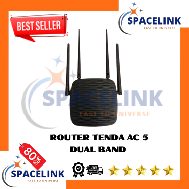 Jual Tenda Ac5 dual band wifi router second dengan adaptor | Shopee ...
