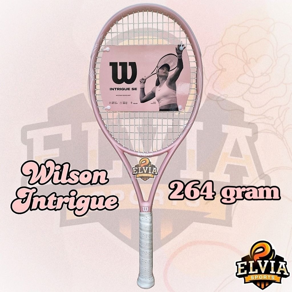 Jual Raket Tenis Wanita Wilson Intrigue SE Baby Pink Original | Ladies ...