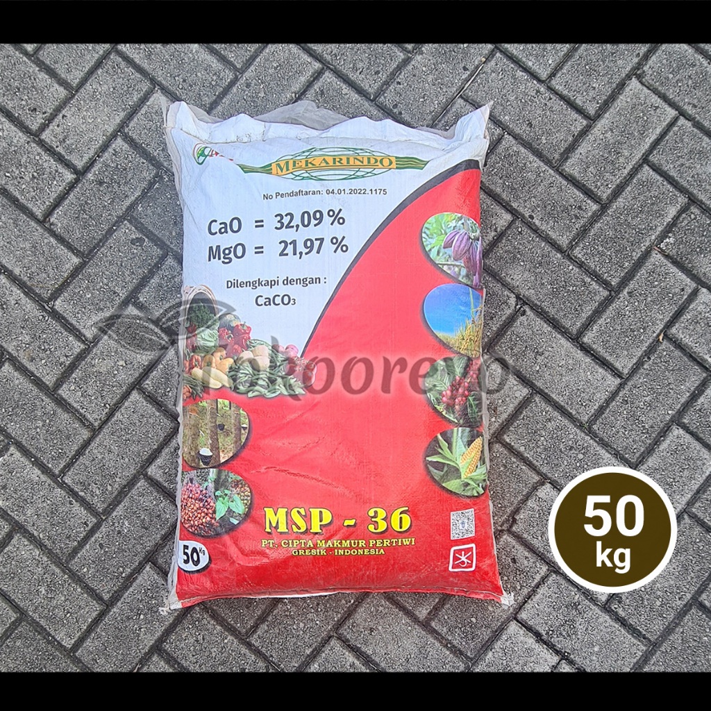 PUPUK CMP MEKARINDO MSP-36 ISI 50 KG KEMASAN PABRIK VIA GOSEND GRAB