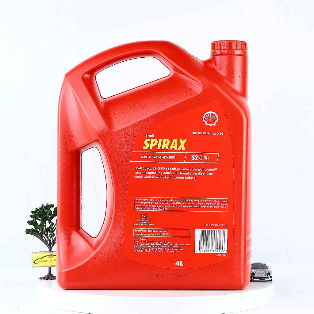 Jual Shell Spirax S2 G SAE 90W 4 Liter API GL-4 Oli Transmisi Manual ...