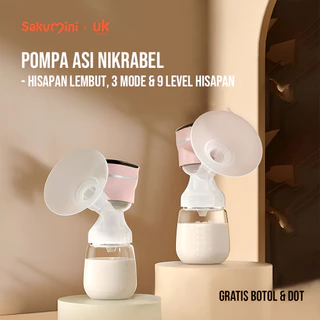 Sakumini Electric Breast Pump Portable Pompa ASI Bayi Elektrik