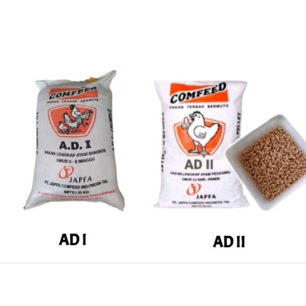 Jual Pur ayam pakan ayam bangkok anakan dewasa comfeed ad I dan ad II ...