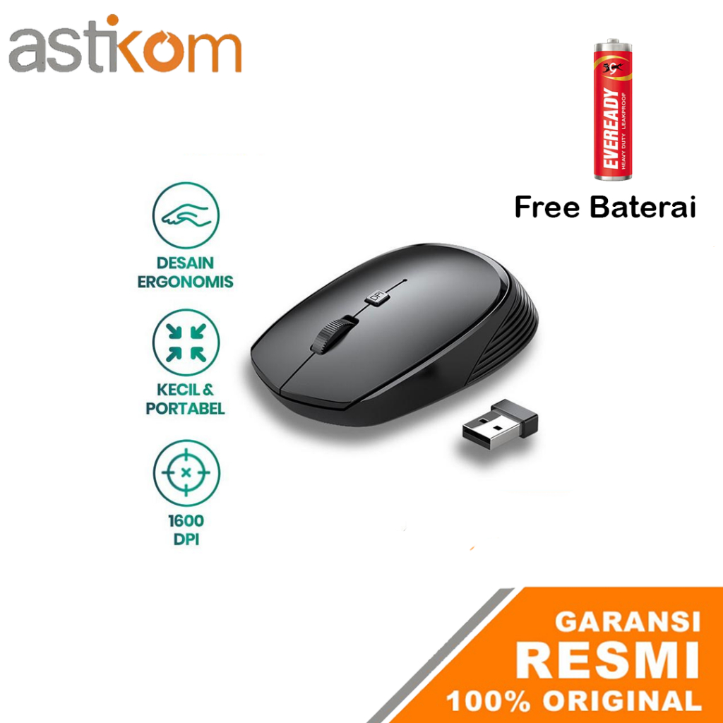 Jual Mouse Robot M205 Black 2.4G Wireless Office | Shopee Indonesia