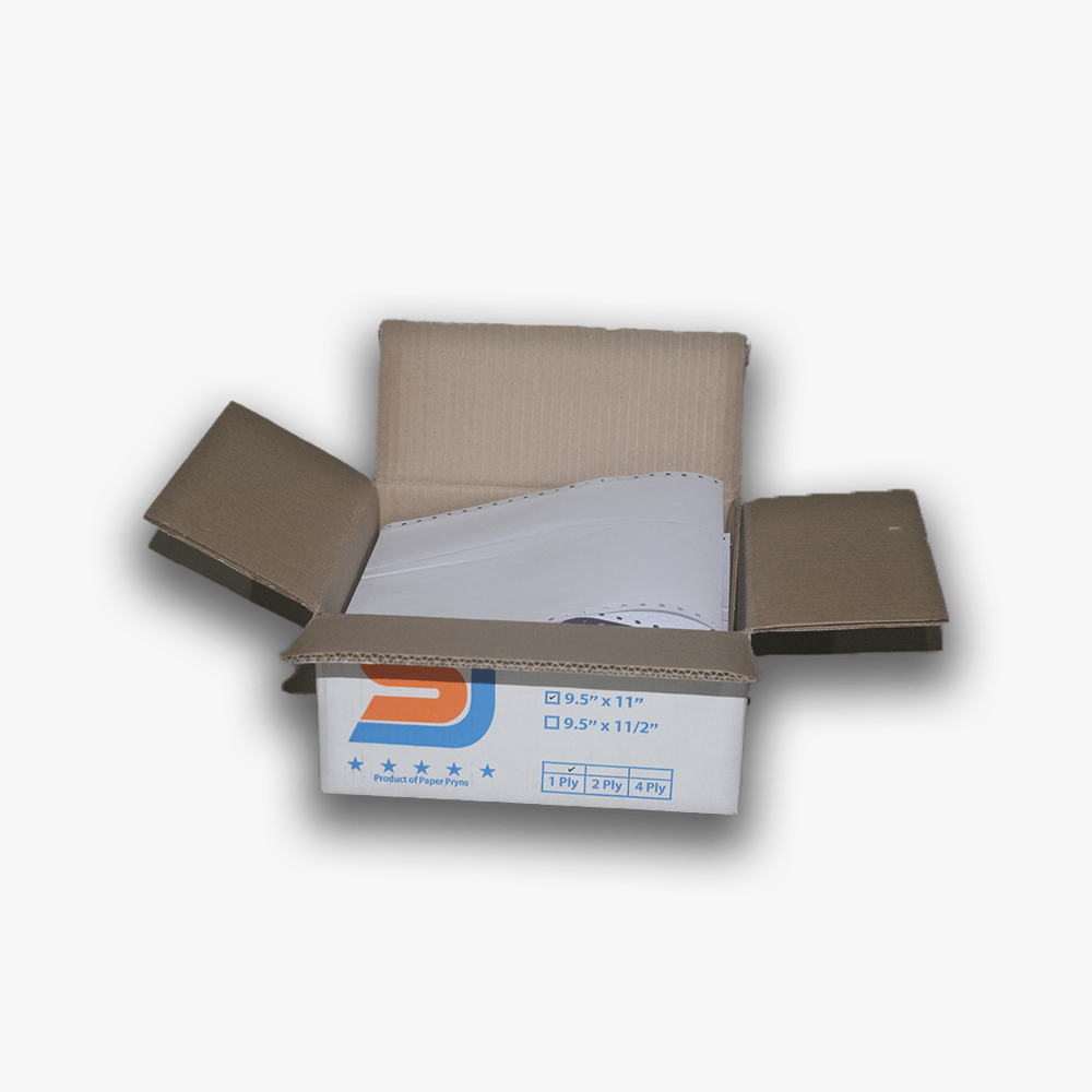 Jual CONTINUOUS FORM SJ 9.5 X 11 1 PLY BY PAPER PRINT HVS FULL BAGI 2 ...