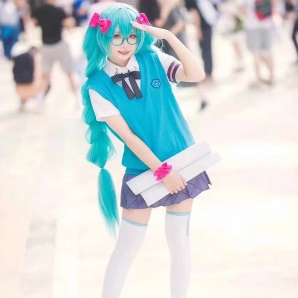 Jual [COD] kostum miku summer | Shopee Indonesia