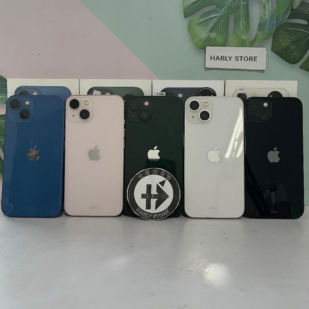 Jual APPLE IP 13 128 256 512 IB0X SECOND FULLSET | Shopee Indonesia