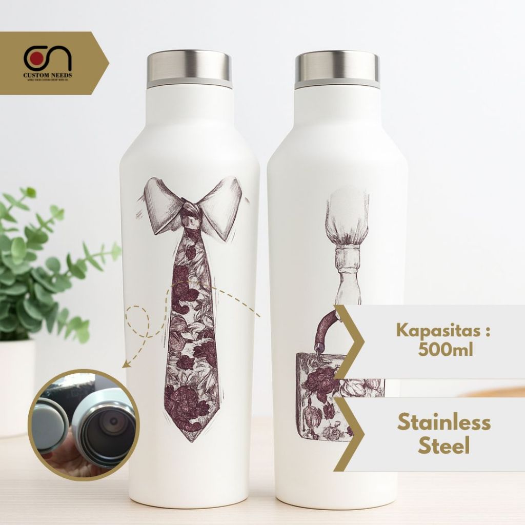 Jual TUMBLER CUSTOM GRAFIR NAMA TUMBLER LIKE CORKCICLE MURAH TM001 ...