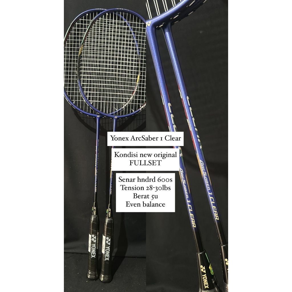 Jual Yonex ArcSaber 1 Clear | Shopee Indonesia