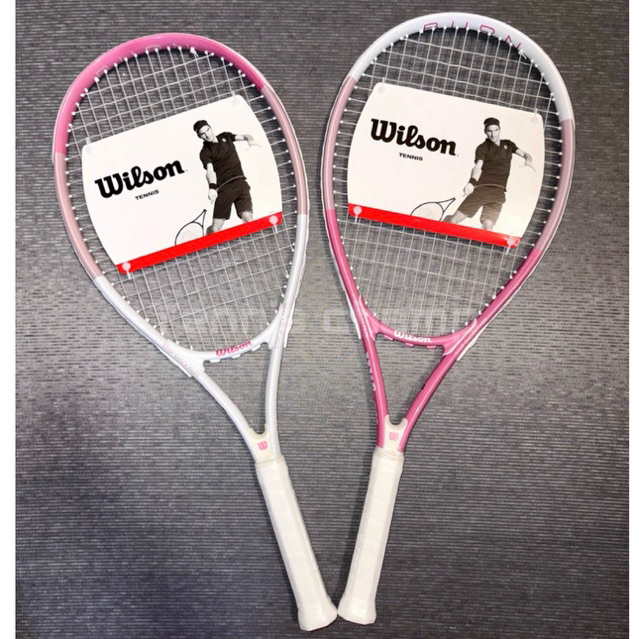 Jual Raket Tenis Wilson BURN 113 Chery Pink White Pink/ Tennis Raket ...