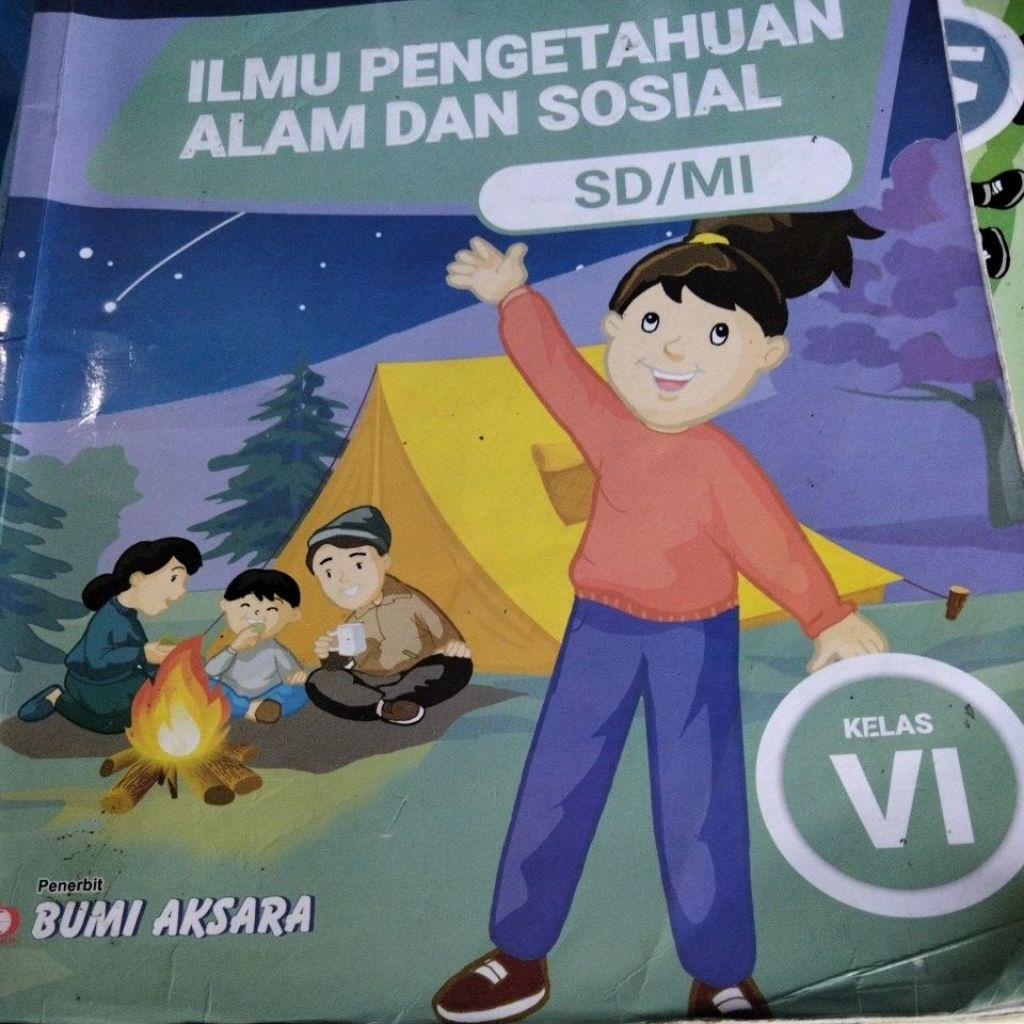 Jual ilmu pengetahuan alam dan sosial untuk SD kelas 6 kurikulum ...