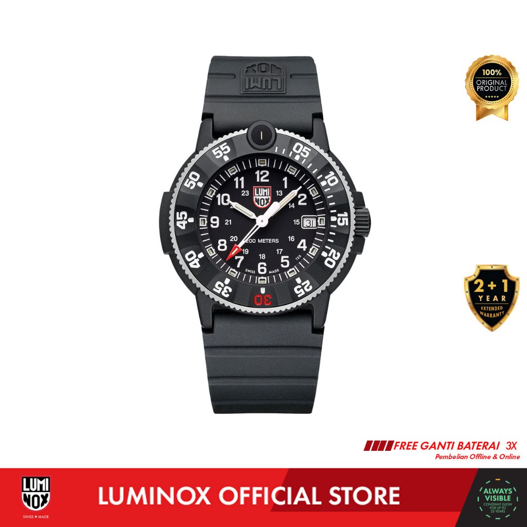 Jual Luminox 3001.H.SET, Original Navy SEAL, Heritage Dive Watch, 43 mm ...
