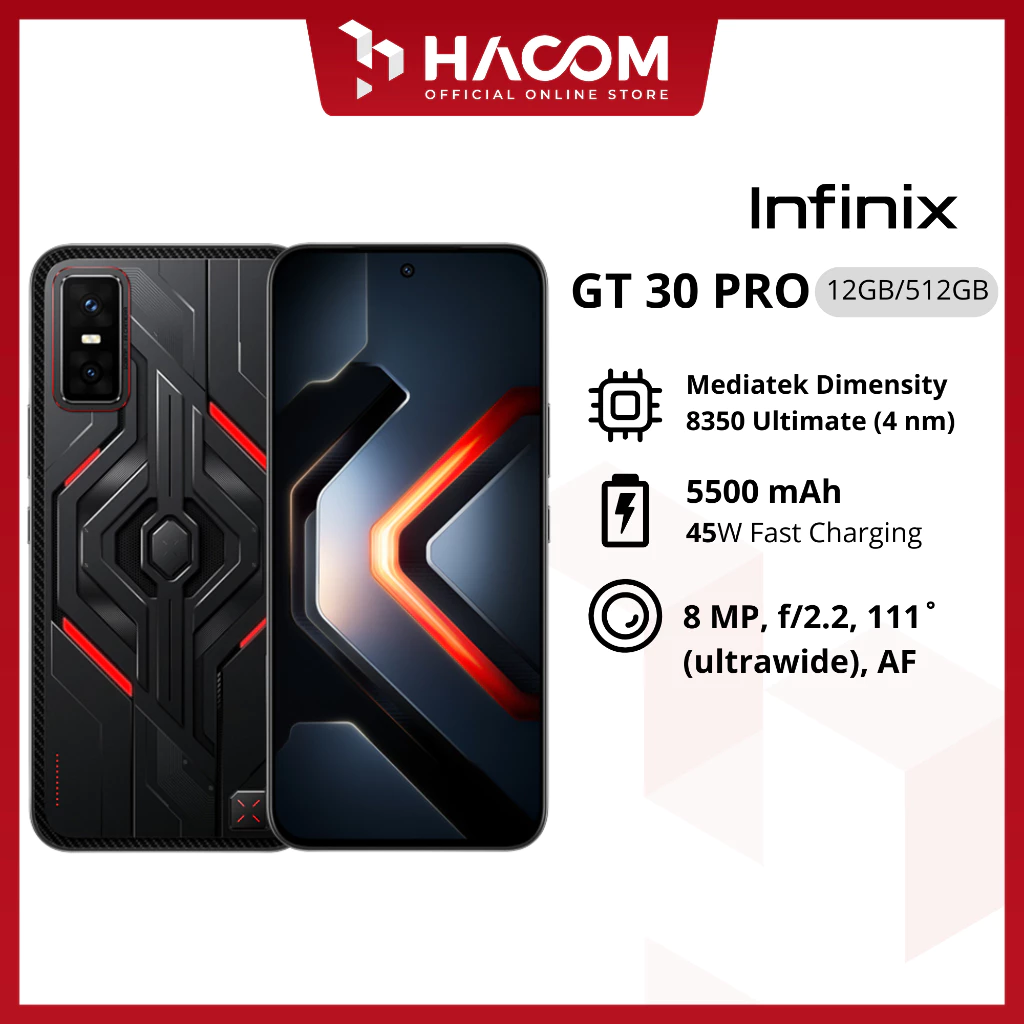 Infinix GT 30 Pro Dark Flare