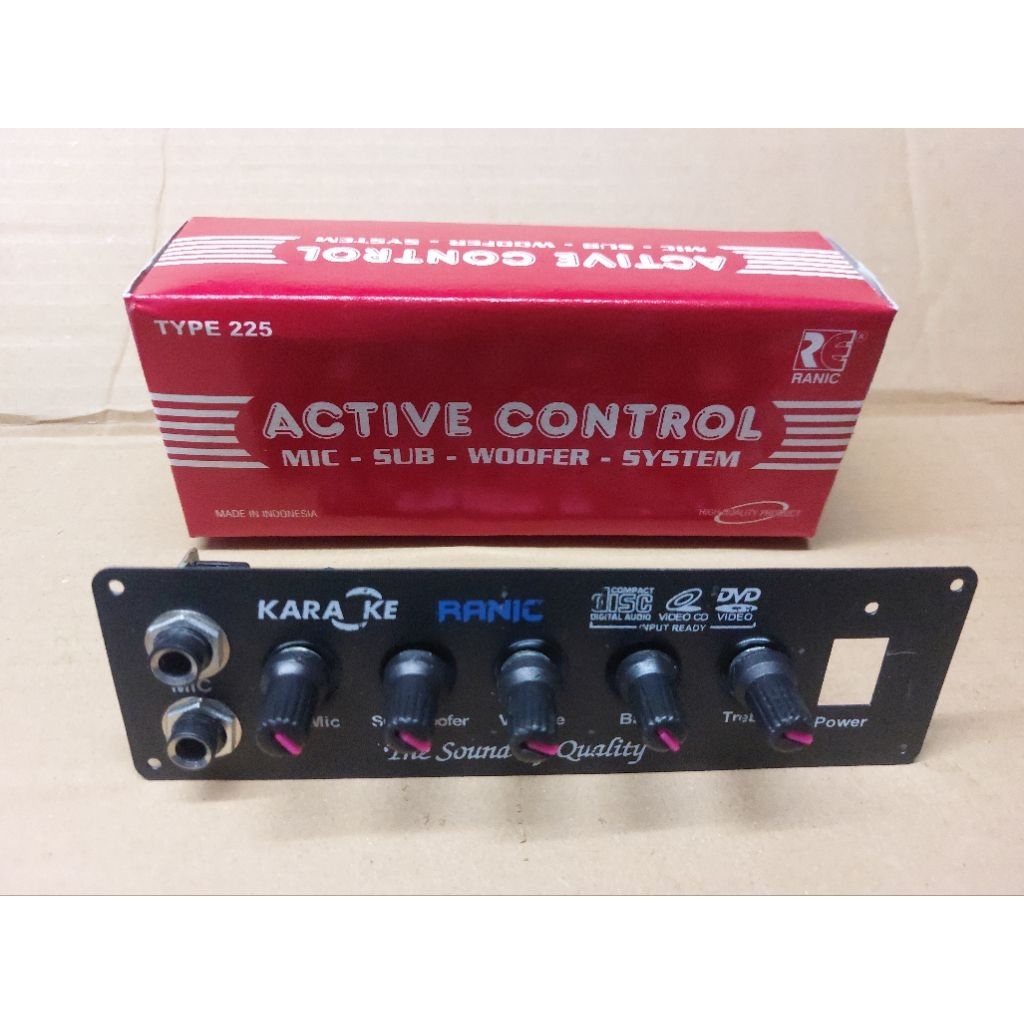 Jual Kit Tone Control Stereo Plus Mic Subwoofer Karaoke Panel | Shopee ...