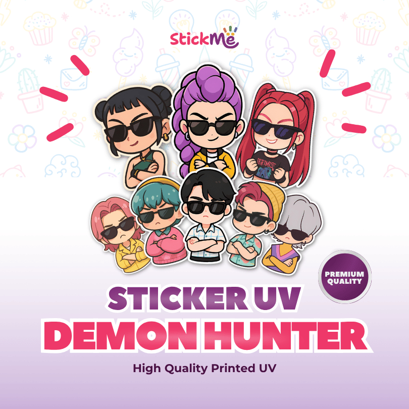 Jual Stickme Sticker UV Demon Hunter Series Rumi Zoey Mira Jinu untuk ...