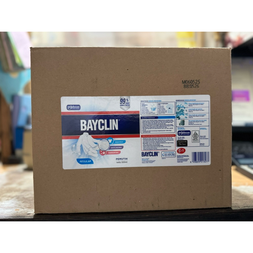 Jual Bayclin 500ml @12 botol / 1 dus | Shopee Indonesia