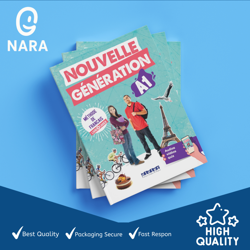 Jual Buku Nouvelle Genration A1 Livre + Cahier & Guide Pedagogique ...
