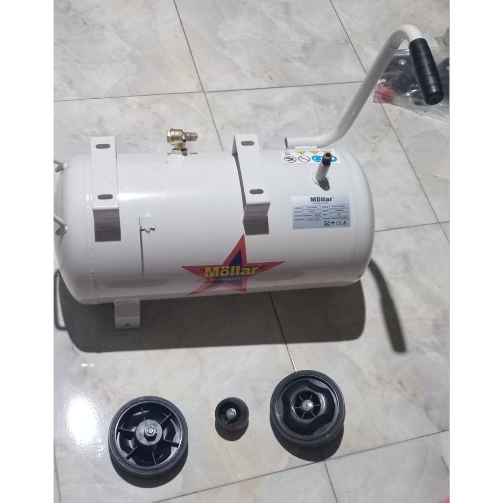 Jual tabung kompresor dengan check valve oilless 24 liter 100% baru ...