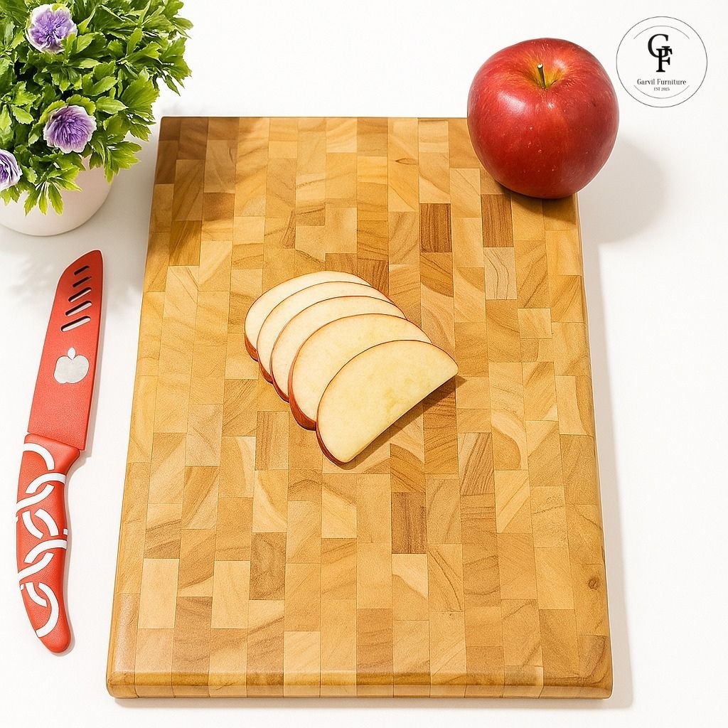 Jual TL07 Talenan Kayu Jati Perlengkapan Dapur Alat Masak Cutting Board ...