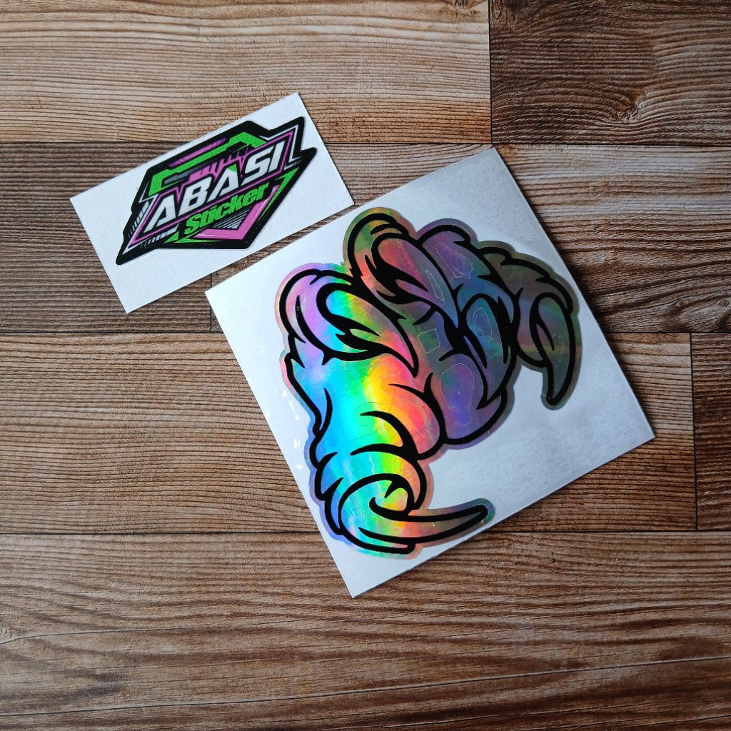 Jual sticker cutting cakar sticker tangan | Shopee Indonesia