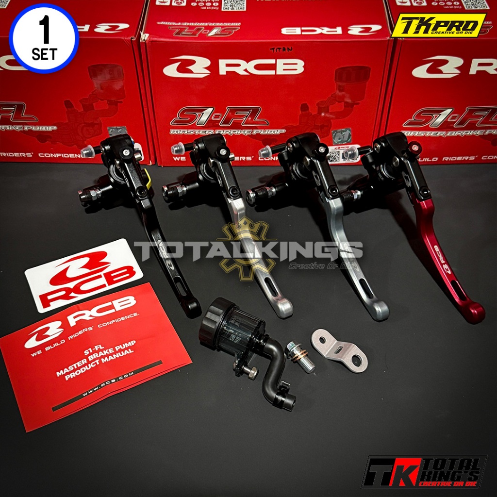 Jual MASTER REM RCB RACING BOY S1-FL 14MM SHORT LEVER KANAN ORIGINAL ...