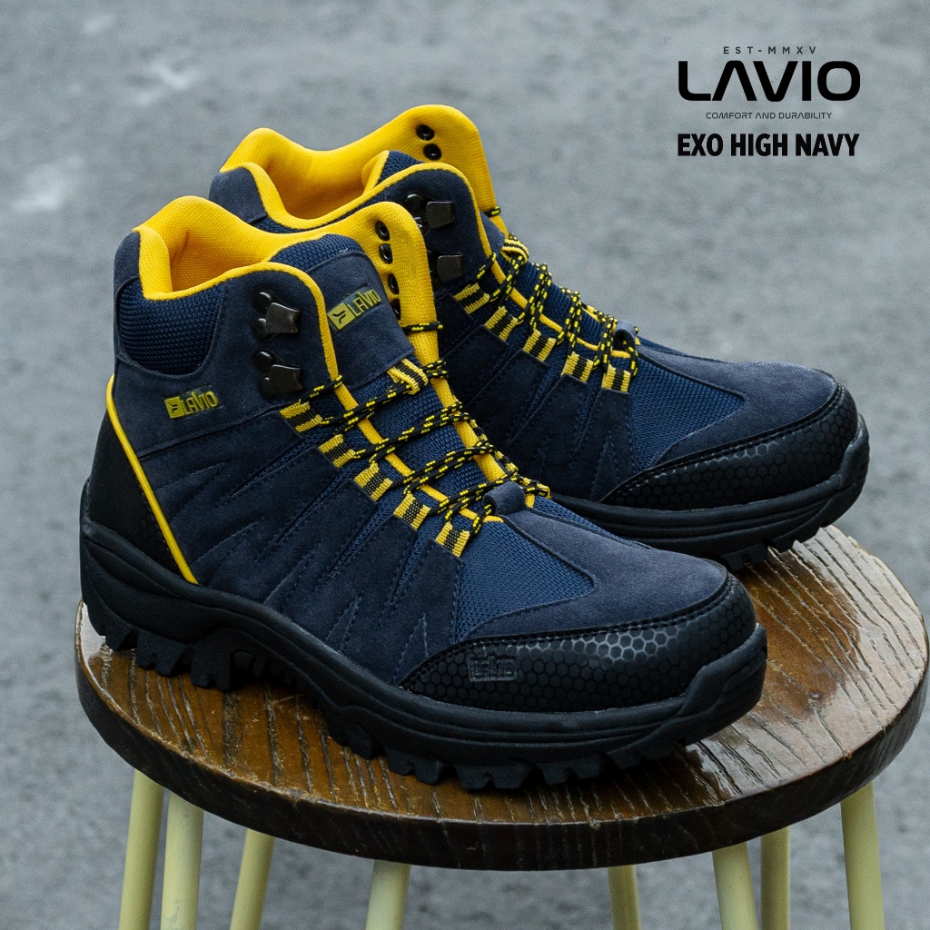 Jual Lavio Sepatu Pria Safety Boots High Premium Quality EXO Booster ...