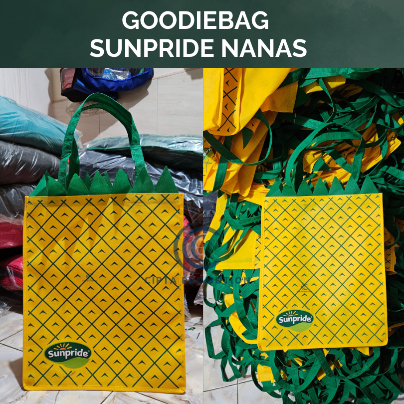 Jual Tas Spunbond Custom Sablon | Custom Ukuran | Custom Model | Tas ...