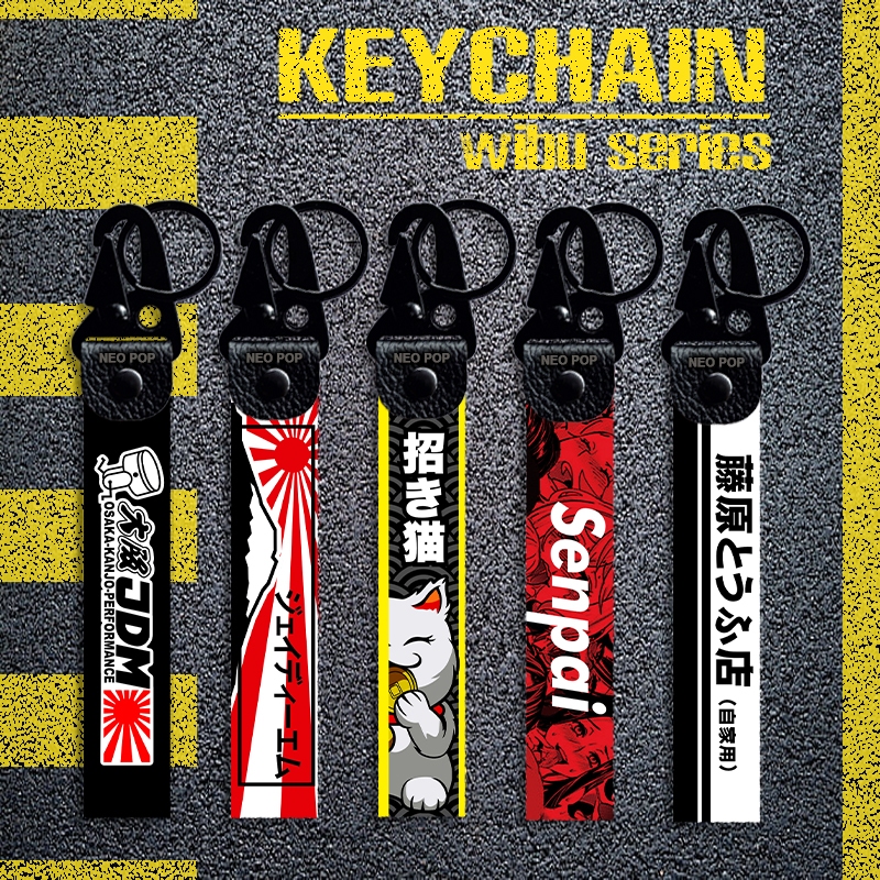 Jual KEYCHAIN GANTUNGAN KUNCI WIBU SERIES JAPANESE GANCI PREMIUM KEY ...