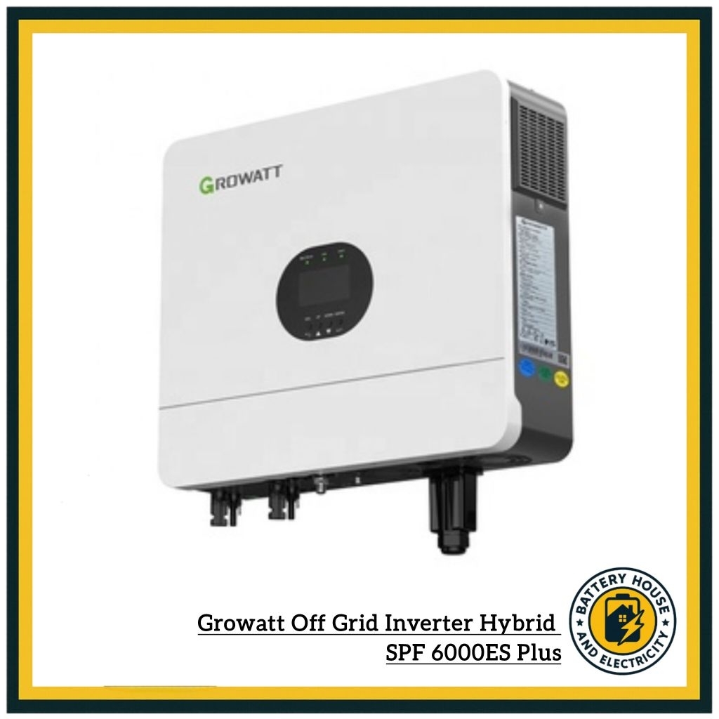 Jual Growatt Off Grid Inverter Hybrid SPF 6000ES Plus | Shopee Indonesia