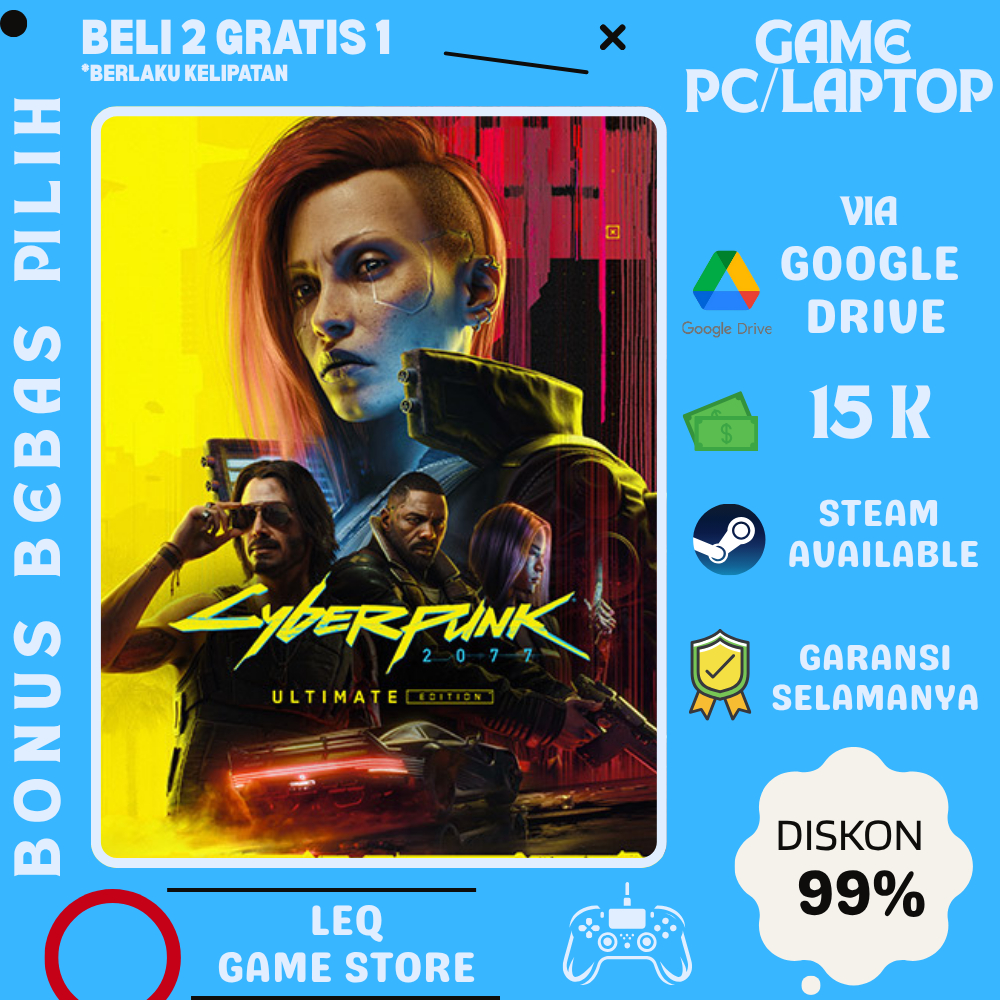 Jual CYBERPUNK 2077 ULTIMATE EDITION - GAME PC - GAME LAPTOP