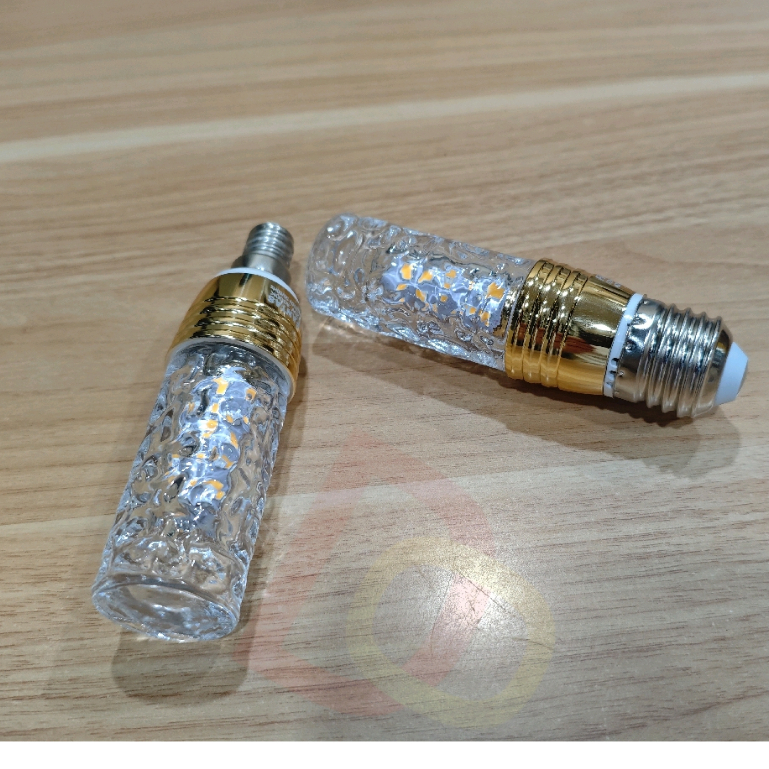 Jual Lampu Led 12w E14/E27 lampu halogen Crystal lampu bohlam lampu ...