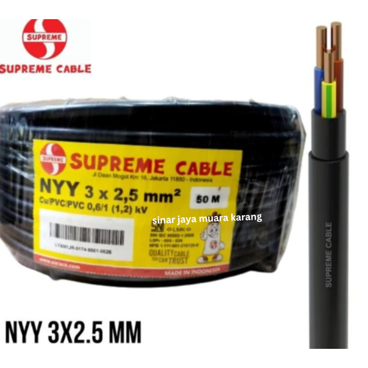 Nyy 3 X 2 5