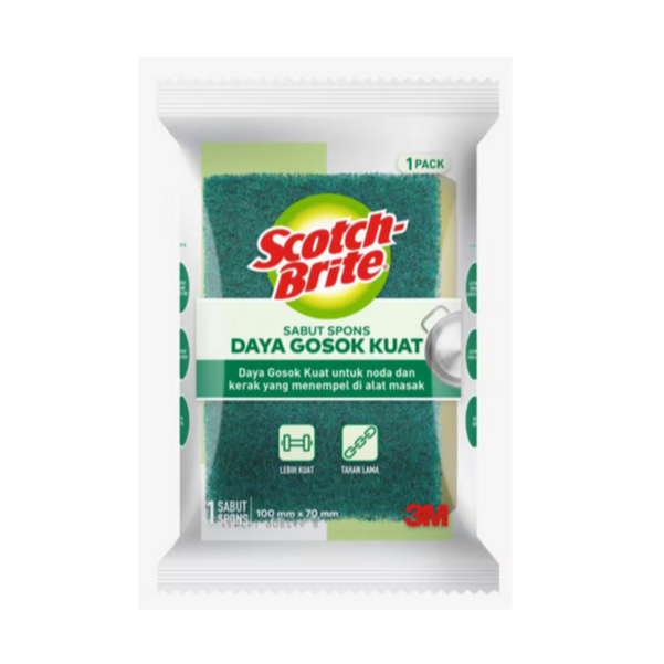 Jual Scotch Brite 3M Sabut Sponge / Spons T36N / Sabut Stainless T57N ...