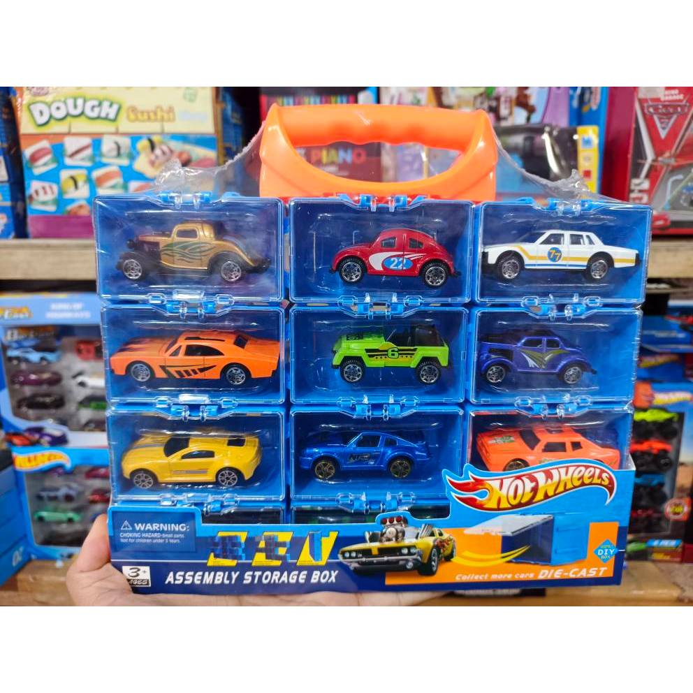 Jual Assembly Storage Box Hot Wheels Carry Case Kotak Koper Box ...