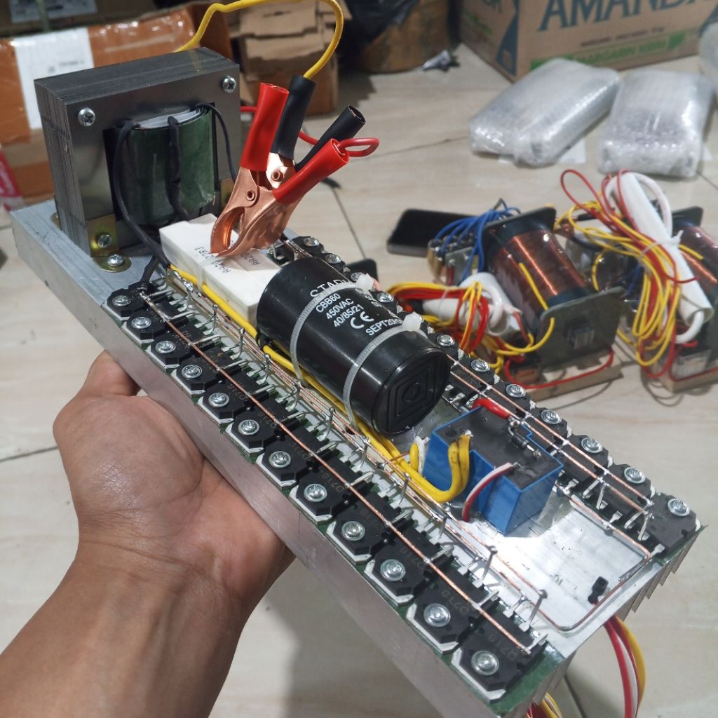 Jual power inverter pac ultrasonic inverter pac 24 TR transistor D718 ...