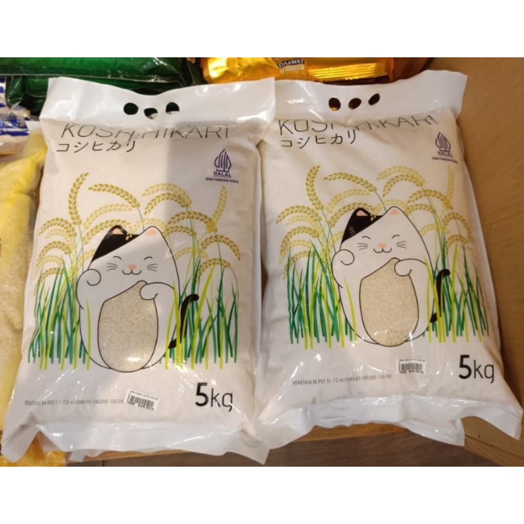 Jual koshihikari rice 5kg koshihikari japanese rice 5kg | Shopee Indonesia