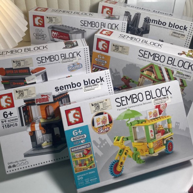 Jual Sembo Block Mainan Edukasi Bricks | Shopee Indonesia