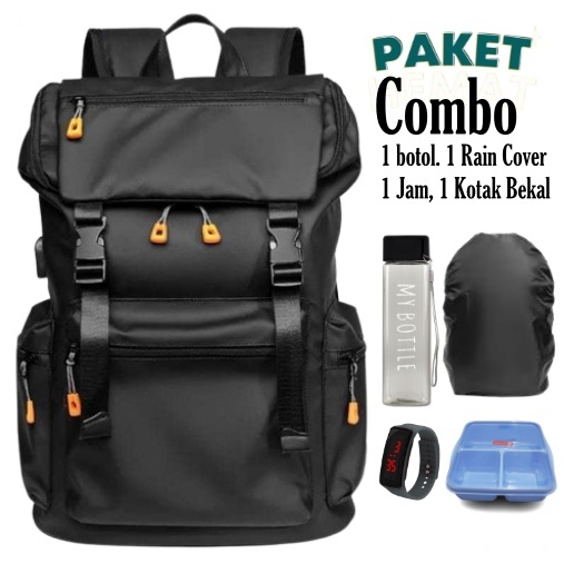 Jual Tas Ransel Pria Jumbo - Daily Backpack Fashion - Ransel Sekolah ...