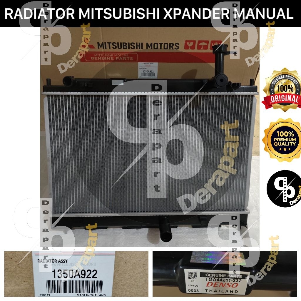 Jual RADIATOR MITSUBISHI XPANDER MANUAL ORIGINAL DENSO JAPAN | Shopee ...