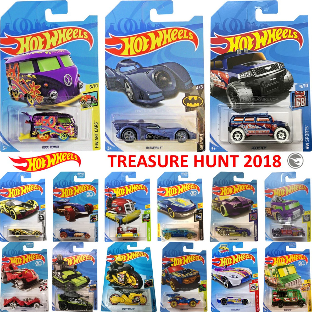 Jual HOT WHEELS TH REG 2018 TREASURE HUNT Shopee Indonesia