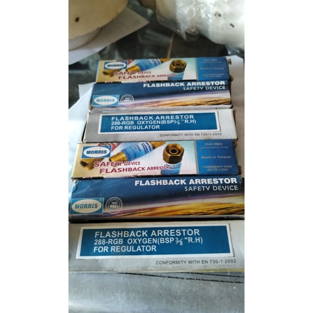 Jual FLASHBACK ARRESTOR FOR REGULATOR GAS OXYGEN NO: 288 SERIES ...