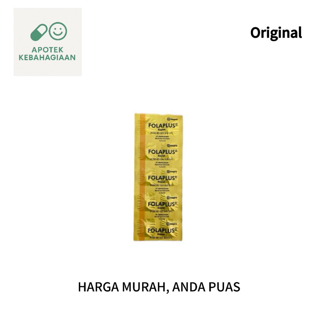 Jual Folaplus Asam Folat Isi 10 Tablet Strip | Shopee Indonesia