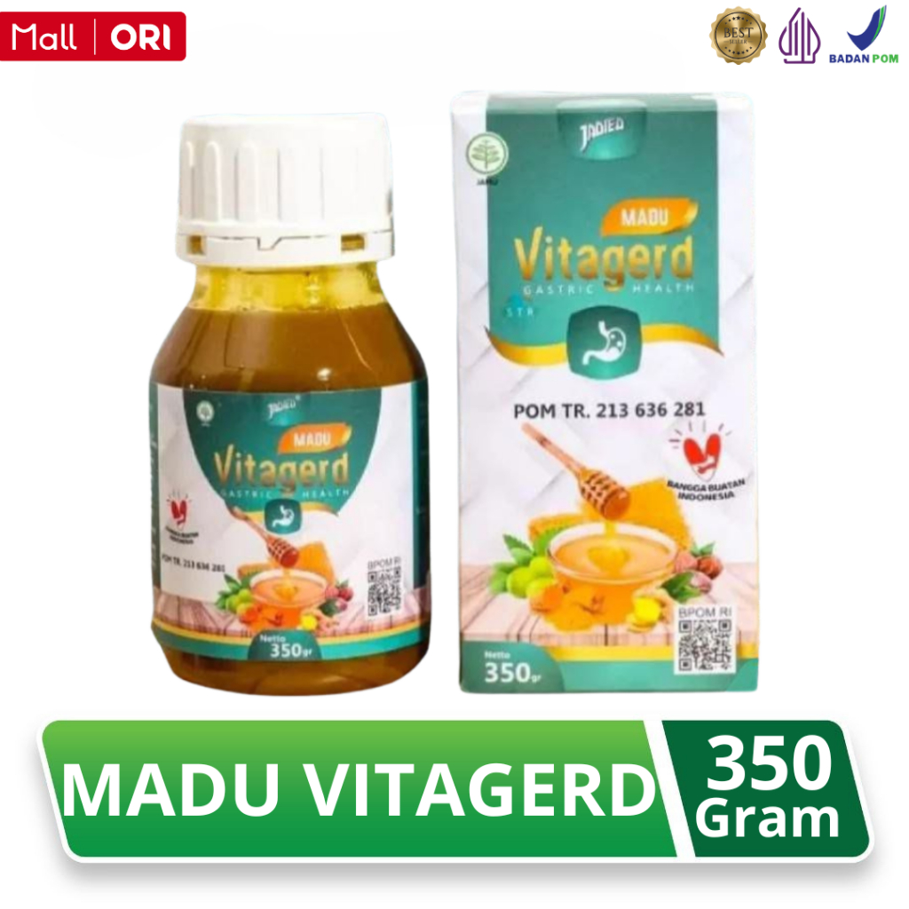 Madu Vitagerd Asli Obat Lambung Gerd Asam Lambung Tinggi