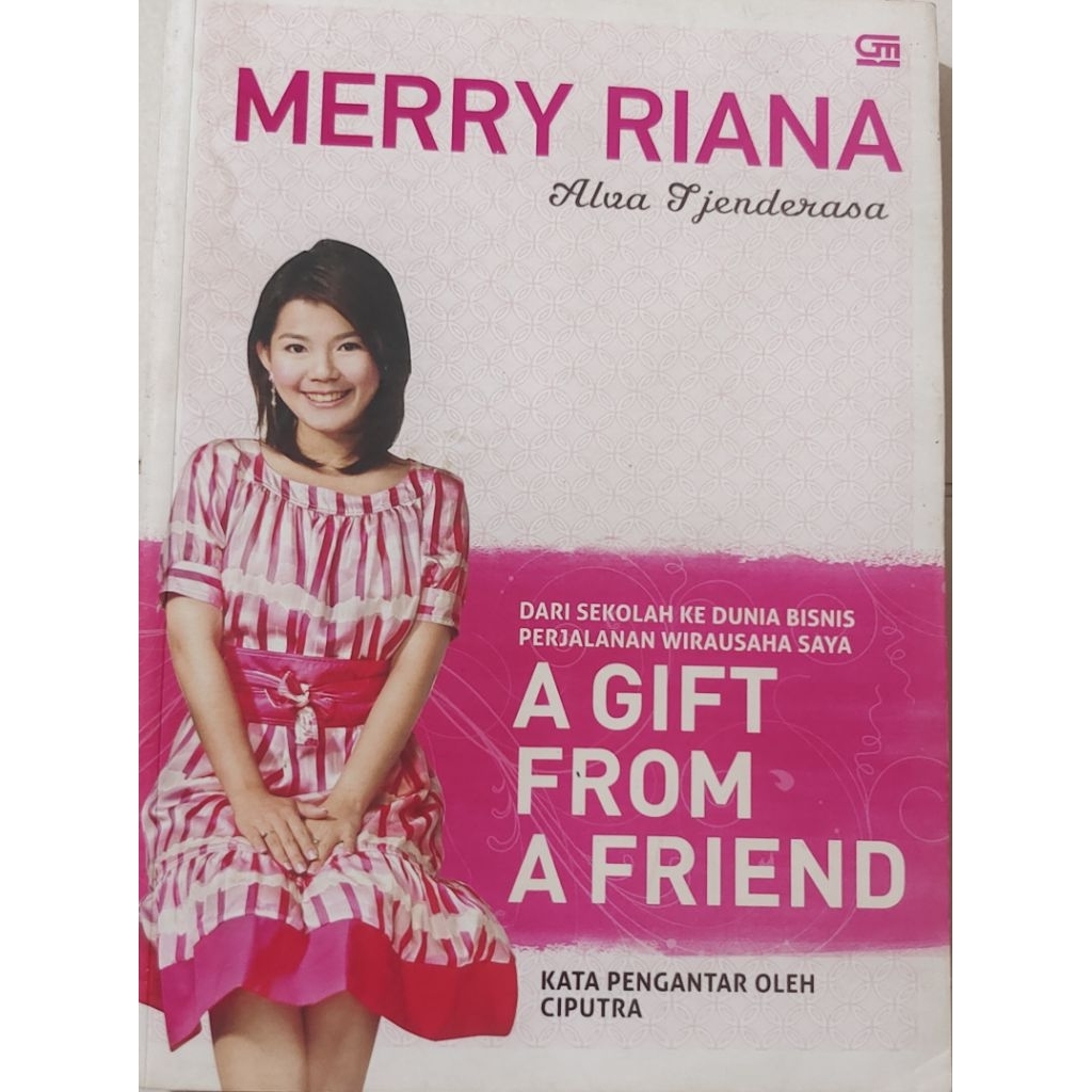 Jual BUKU MERRY RIANA A GIFT FROM A FRIEND (BEKAS ORIGINAL) | Shopee ...
