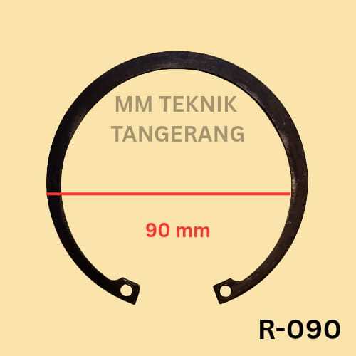 Jual Snapring R90 H90 Snap ring Circlip Internal Retaining Tipe R H 90 ...